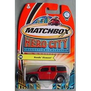  Matchbox Hero City Honda Element ORANGE: Toys & Games