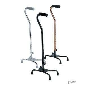  Medline Large Aluminum Quad Cane