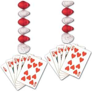  Casino Danglers Party Accessory (1 count) (2/Pkg)