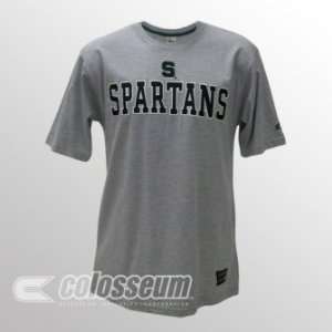  Michigan State Licensed Embroidered Logo T Shirt Sports 