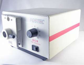 Fostec 150W Fiber Optic Light Source, Microscope Lighting  