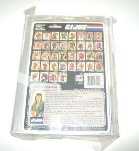 Vintage G.I. Joe Lady Jaye. She is factory sealed on the card and 