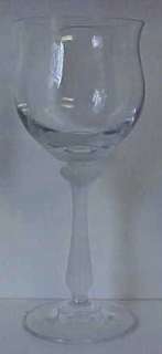MIKASA LAURA FROSTED STEM 8 WATER GOBLET STEM /S MINT  