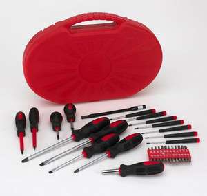 ALLTRADE 43PC SCREWDRIVER SET WITH BLOW MOLD CASE NEW 7262154  