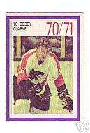 1970/71 Hockey Esso Power Players Bobby Clarke 70/71  