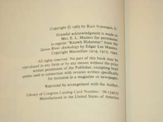 Kurt Vonnegut, Jr. CATS CRADLE Delacorte Press c.1963 HC/DJ  