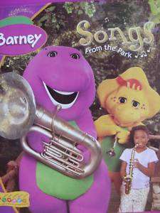 Barney and Friends Songs From the Park Brand New DVD  