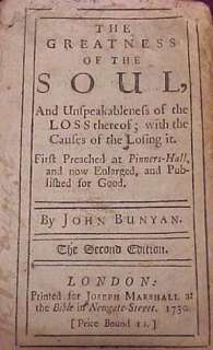   GREATNESS OF THE SOUL Antique Bible Holy Christian Church Jesus  