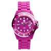 Pink Forest Plastic Chic Armbanduhr Weiß Cape Town  Uhren