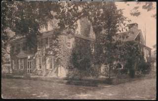 PAOLI PA General Anthony Wayne Waynesborough Home Vintage B&W 1920 