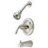Builders Single Handle Tub and Shower Faucet in Brushed Nickel
