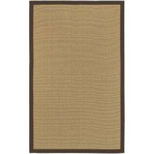   Weavers Border Town Chocolate Sisal and Cotton 9 ft. x 12 ft. Area Rug