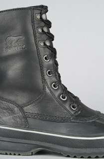 Sorel The Kitchener Frost Boots in Black  Karmaloop   Global 