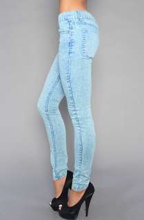 Cheap Monday The Zip Low Jean in Mint Ice  Karmaloop   Global 