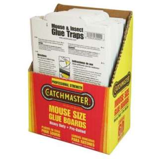 Catchmaster Mouse Size Bulk Glue Boards (60 Traps Per Case ) 60M at 
