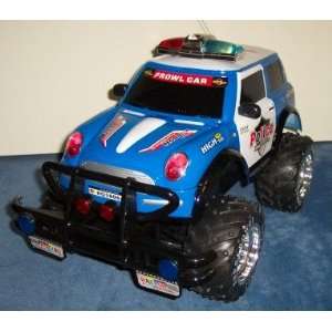 Polizei Jeep sehr gross sehr schnell  Spielzeug