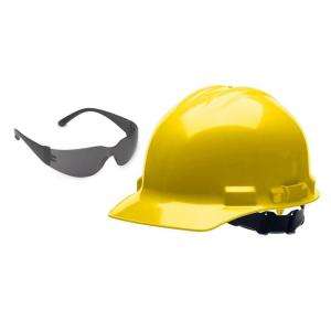 Cordova Duo Safety Hard Hat with Free Safety Glasses HD19200 at The 