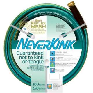 Neverkink 5/8 in. x 100 ft. Heavy Duty Hose 8605 100 at The Home Depot