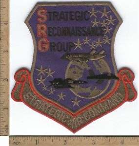 USAF Strategic Air Command Reconnaissance Group Patch  