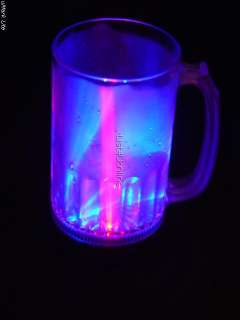 LIGHT UP LED FLASHING MARTINI GLASS BARWARE GLASSES  
