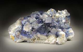 Blue Purple Fluorite, Bingham, New Mexico  