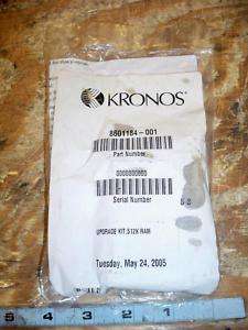 NEW Kronos 8601184 001 Upgrade Kit 512K RAM  