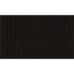   Mills Black 36 in. x 60 in. Commercial Recycled Rubber Outdoor Mat