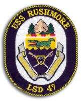 USS RUSHMORE LSD 47 Dock Landing Ship  