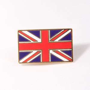 Union Jack Lapel Badge..Union Flag Pin Badge Oblong  