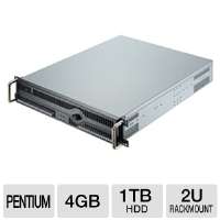 Visionman Acserva ARSI 2CCP1V22 2U Rackmount Server   Intel Pentium 