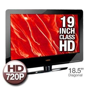 Vizio VA19LHDTV10T 19 Class LCD HDTV   720p, 1366x768, 5000:1 Dynamic 