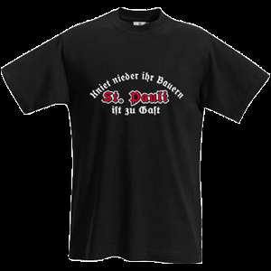 ST. PAULI T Shirt KNIET NIEDER IHR BAUERN 865  