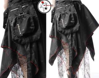 Gothic WISH Spider Web LAYER Waltz Scissors EDGE Skirt  