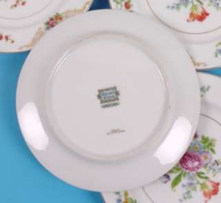   & BUTTER PLATES, Occupied Japan MIKADO China DRESDEN Pattern  