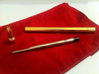 Must De Cartier Gold Plated Pen  