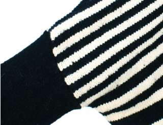 CS3003 New womens striped long sleeved hooded zip cardigan sweater 