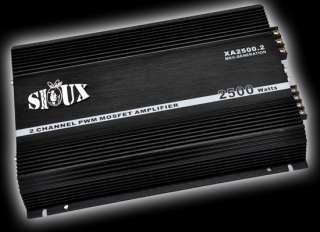 SIOUX XA 2500.2   2 / 1 KANAL MOSFET 2500W ENDSTUFE AMP  