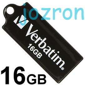 Verbatim Micro 16GB 16G USB Flash Drive Pen Stick Black  