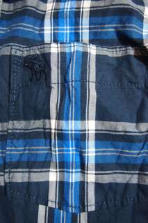 NWT Abercrombie Fitch A&F Hollister Mens BUSHNELL FALLS Shirt $77 