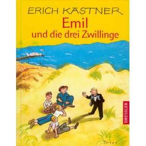 Emil und die drei Zwillinge.  Erich Kästner Bücher