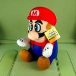 New Super Mario Bros Xmas Yoshi+Mario Plush Doll Toy  