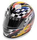 Pyrotect Sportsman Flame Graphic Motorcycle Helmet M2010 / DOT