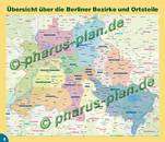 Pharus ATLAS Stadtplan Berlin (Gesamt Berlin), Buchplan 9783865141484 