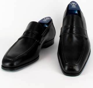 New $900 Sutor Mantellassi Black Shoes 8/7  