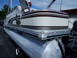 2000 SUNCRUISER TRINIDAD 204 20FT PONTOON BOAT WITH TOP AND TRAILER BY 