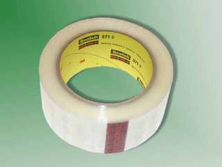 Rolls 3M Brand 371 2 Clear Packing Tape  