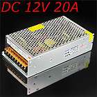 12V 20A 240W Switching Power Supply Driver for LED Strip light Display 