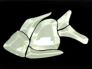 STAINED GLASS SUPPLIES BEVEL CLUSTER FISH 2  