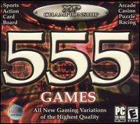 555 XP Games PC CD slots, jigsaw, puzzles, cards, darts  
