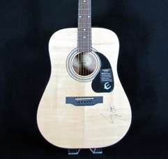 Eric Church Autographed Acoustic Guitar  